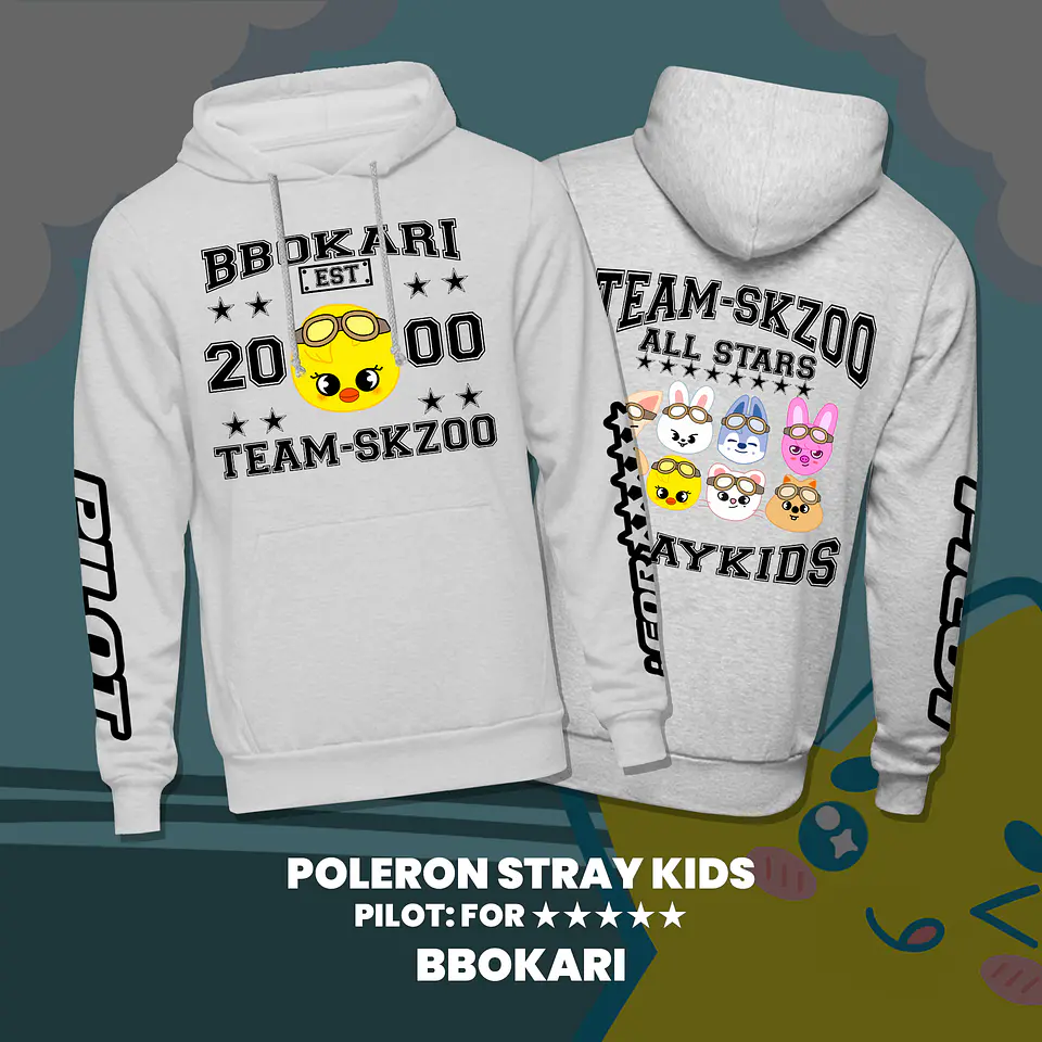 POLERÓN STRAY KIDS (SKZOO) - PILOT: FOR ★★★★★ 14