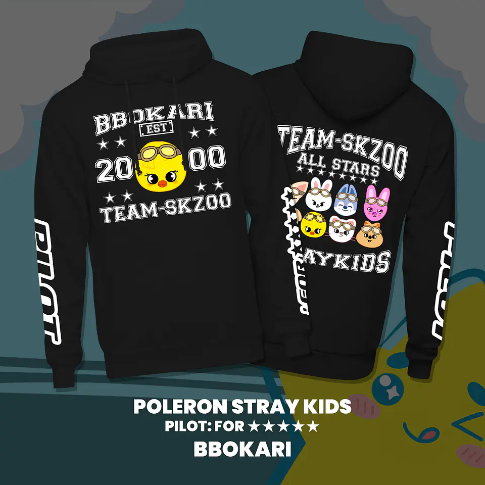 POLERÓN STRAY KIDS (SKZOO) - PILOT: FOR ★★★★★ 13