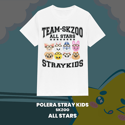 POLERA STRAY KIDS - TEAM SKZOO