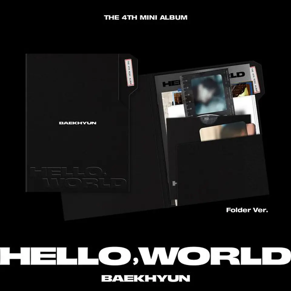 BAEKHYUN - HELLO, WORLD (Folder Ver.) 1