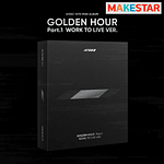 (PRE-VENTA) ATEEZ - GOLDEN HOUR : PART 1 (WORK TO LIVE Ver.) + PHOTOCARD BENEFIT POB MAKESTAR