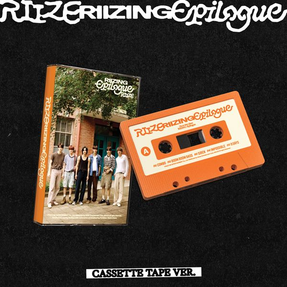 (PRE-VENTA) RIIZE - RIIZING : EPILOGUE (CASSETTE TAPE Ver.)