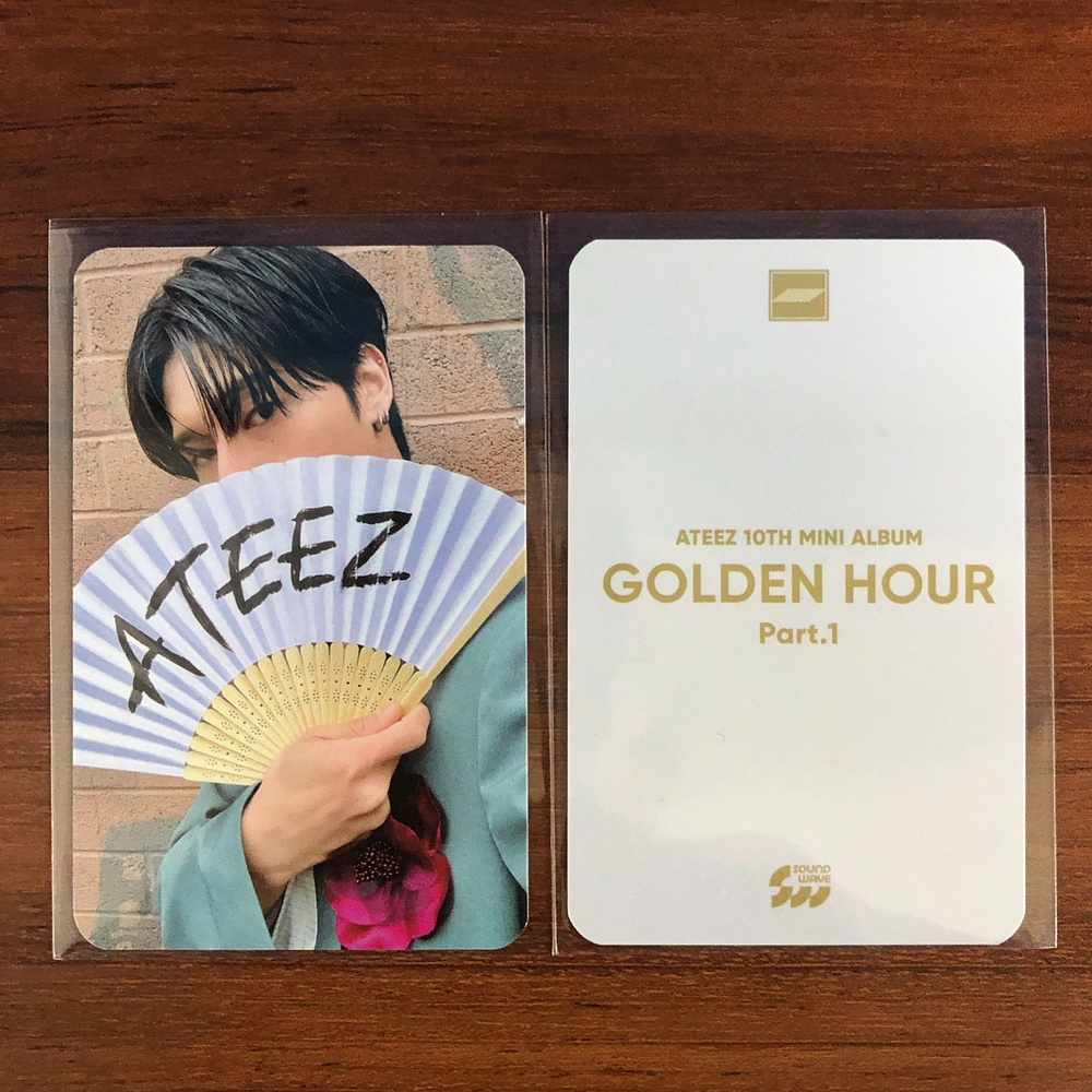 ATEEZ - GOLDEN HOUR : PART 1  SOUNDWAVE LUCKYDRAW VER. 1 B