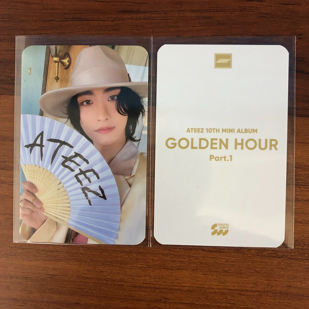 ATEEZ - GOLDEN HOUR : PART 1  SOUNDWAVE LUCKYDRAW VER. 1 B