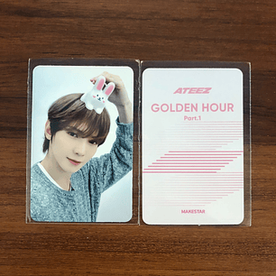 ATEEZ - GOLDEN HOUR : PART 1  MAKESTAR LUCKYDRAW POCCA VER. 2