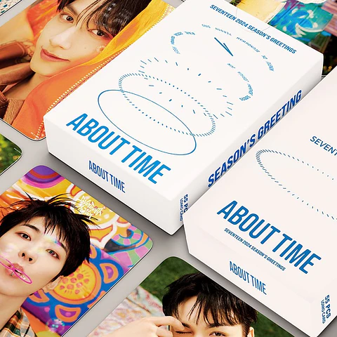 LOMOCARD SEVENTEEN - SEASON´S GREATINGS 2024 ABOUT TIME 