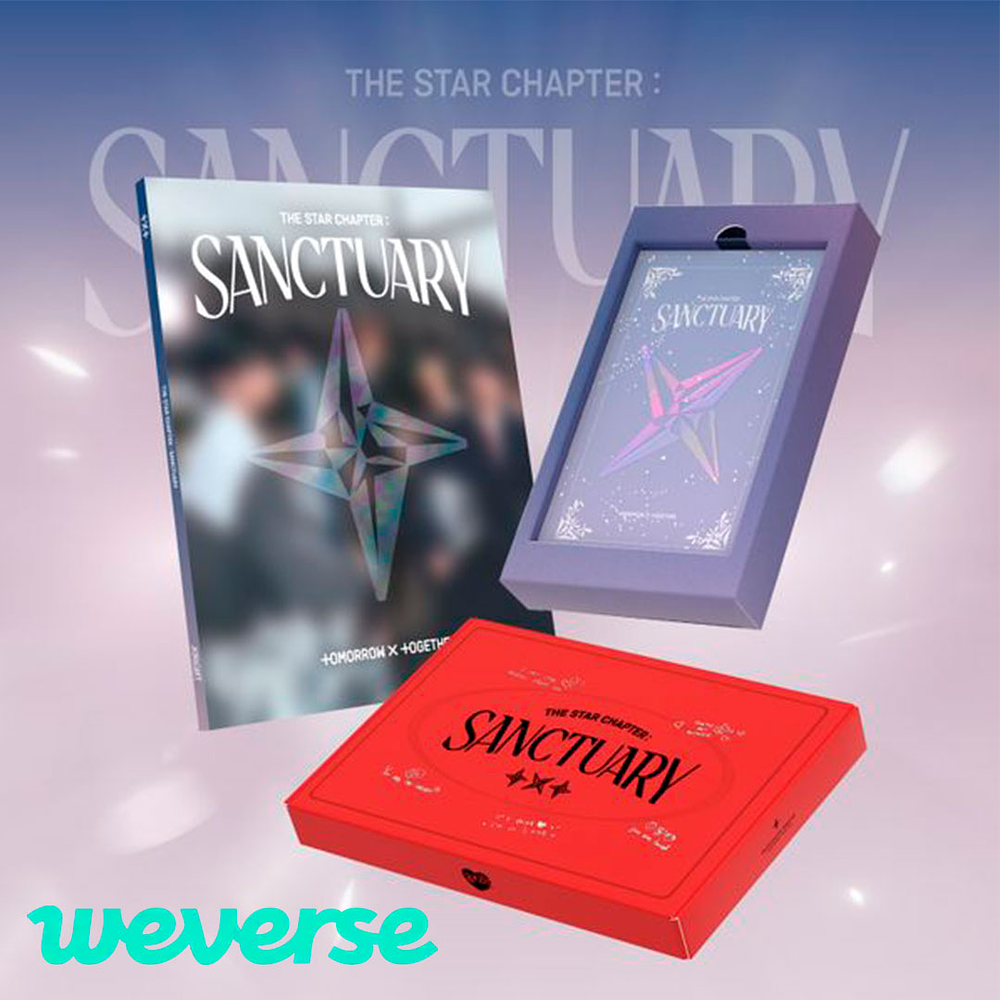 (PRE-VENTA) TXT - THE STAR CHAPTER : SANCTUARY SET PHOTOBOOK + BENEFICIO  WEVERSE