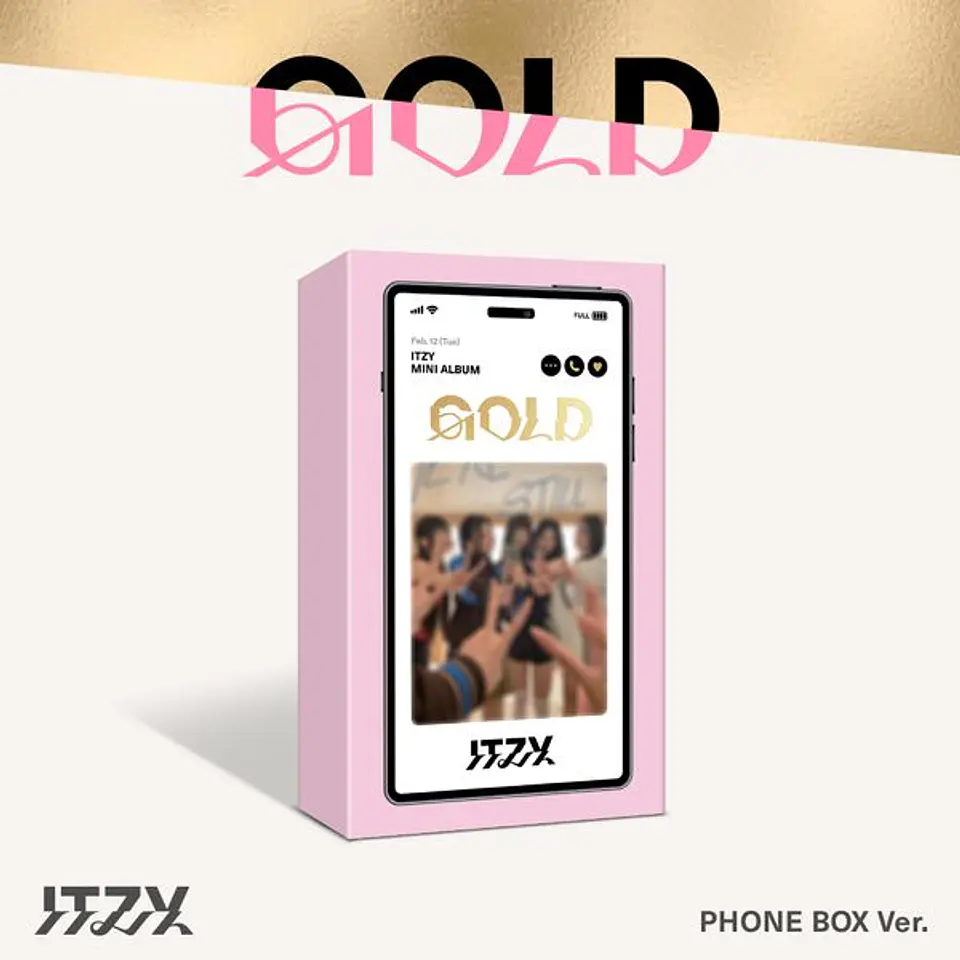 ITZY - GOLD (PHONE BOX Ver.) 1