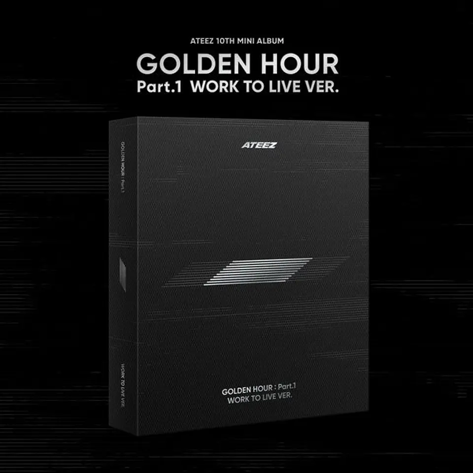 ATEEZ - GOLDEN HOUR : PART 1 (WORK TO LIVE Ver.) 1