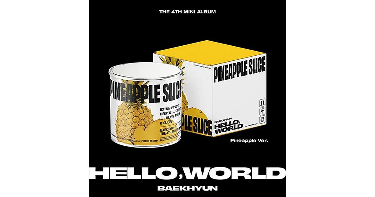 BAEKHYUN - HELLO, WORLD (PINEAPPLE Ver.)