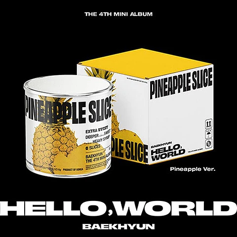 BAEKHYUN - HELLO, WORLD (PINEAPPLE Ver.)
