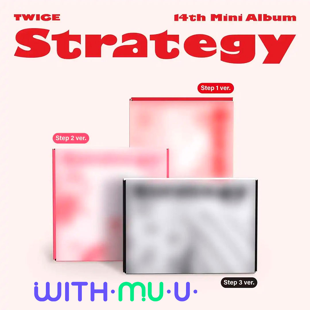 (PRE-VENTA) TWICE - STRATEGY + PHOTOCARD EVENT