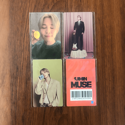 JIMIN MUSE WEVERSE LUCKY DRAW