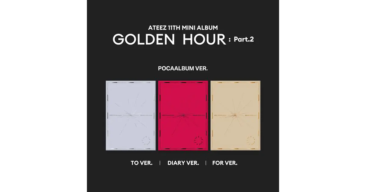 ATEEZ - GOLDEN HOUR : PART 2 (POCCAALBUM Ver.)