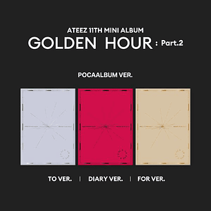 ATEEZ - GOLDEN HOUR : PART 2 (POCCAALBUM Ver.) 