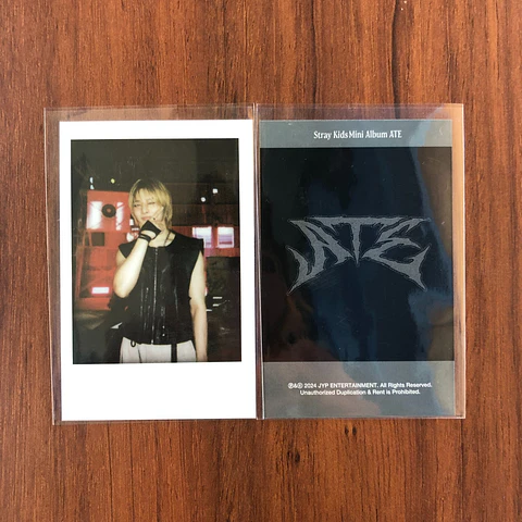 STRAY KIDS - ATE SOUNDWAVE LUCKYDRAW POLAROID
