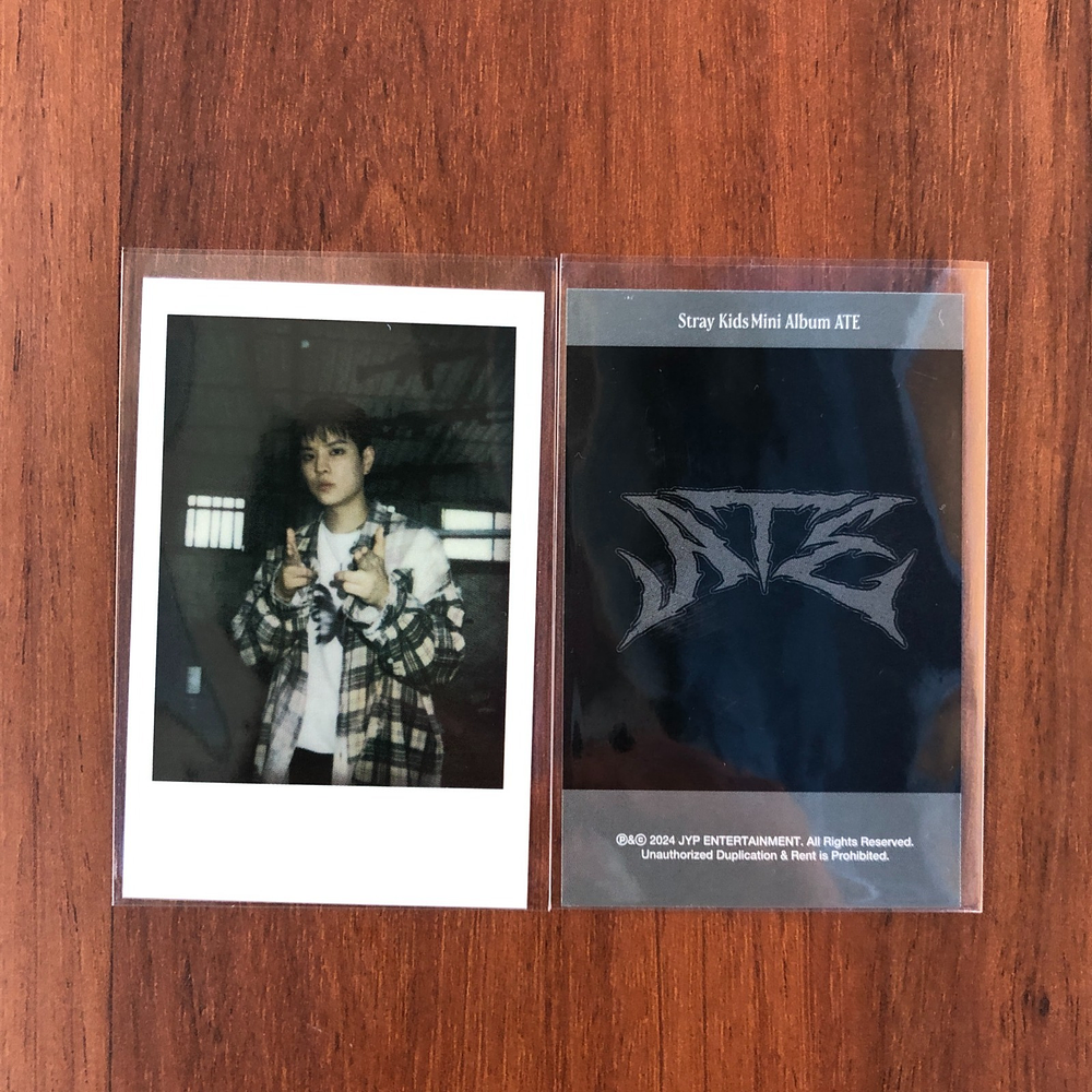 STRAY KIDS - ATE SOUNDWAVE LUCKYDRAW POLAROID