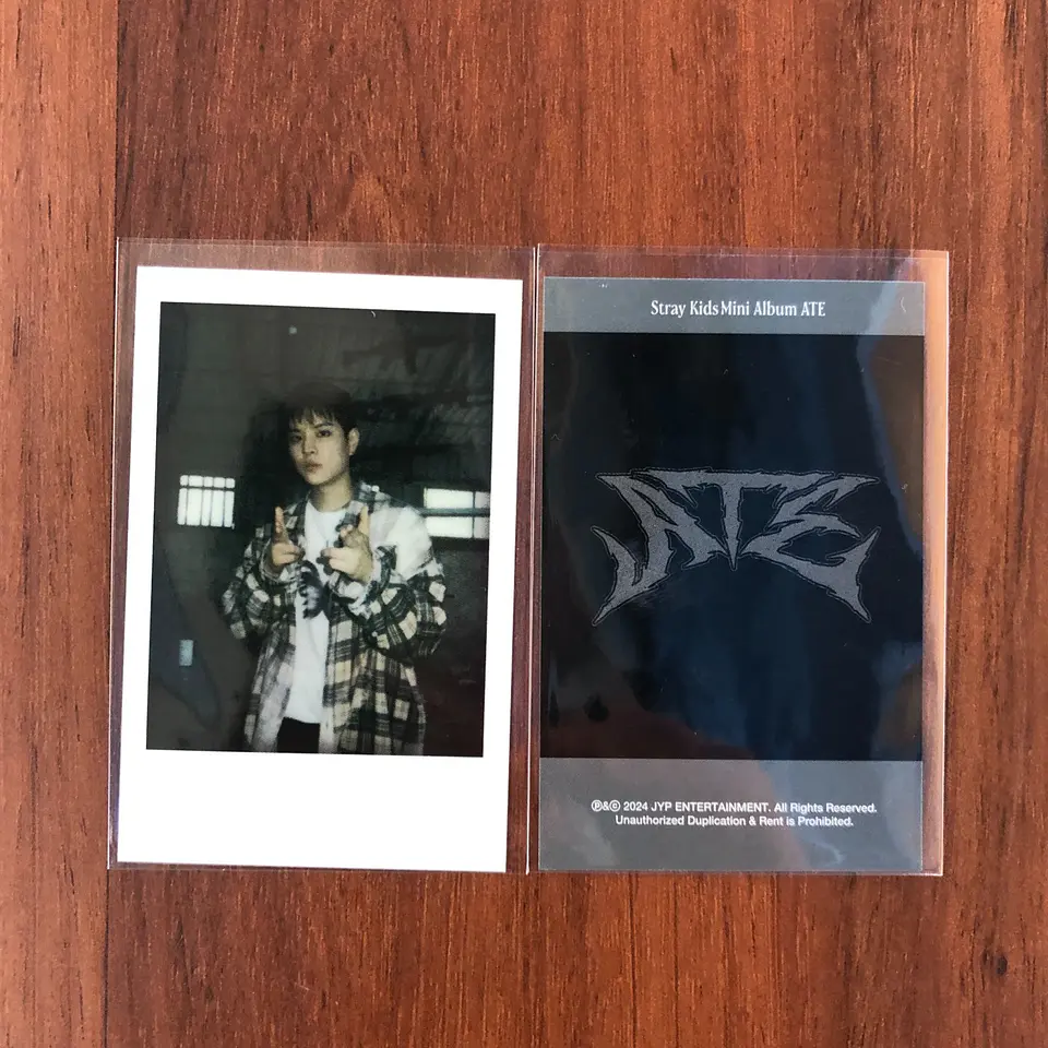 STRAY KIDS - ATE SOUNDWAVE LUCKYDRAW POLAROID 3