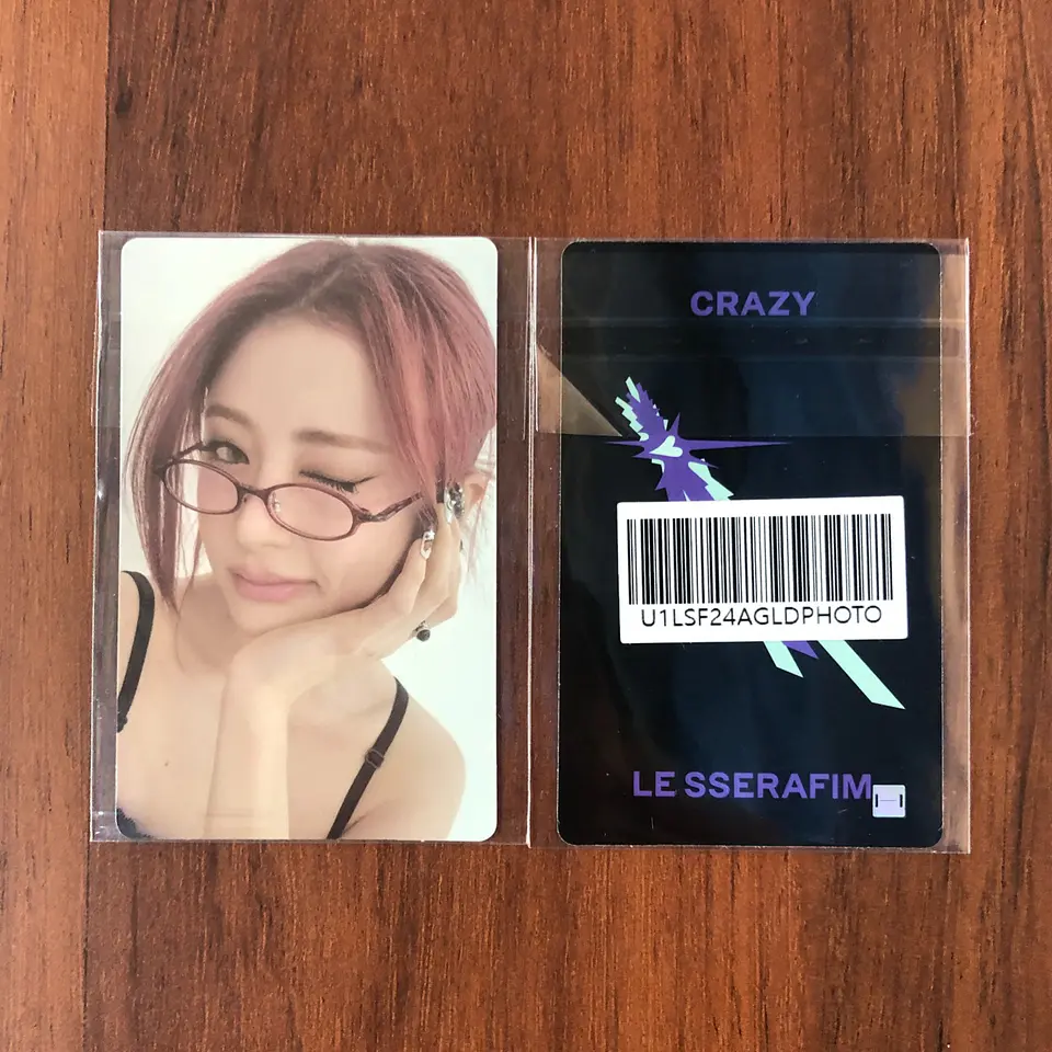 LE SSERAFIM - CRAZY WEVERSE SHOP LUCKYDRAW 2