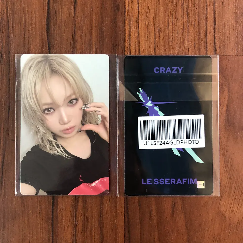 LE SSERAFIM - CRAZY WEVERSE SHOP LUCKYDRAW 3