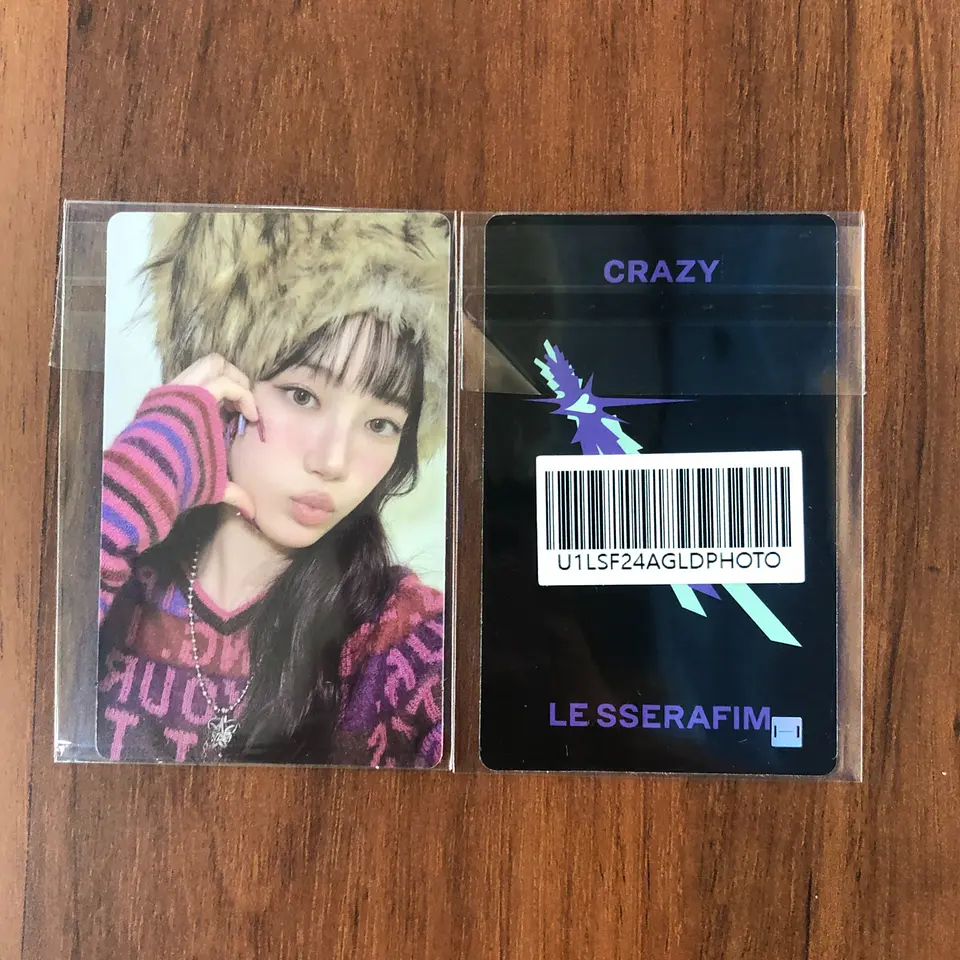 LE SSERAFIM - CRAZY WEVERSE SHOP LUCKYDRAW 4