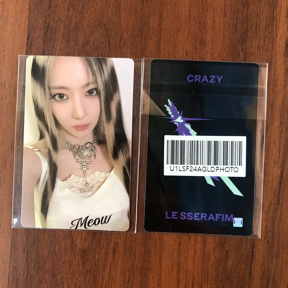 LE SSERAFIM - CRAZY WEVERSE SHOP LUCKYDRAW 5