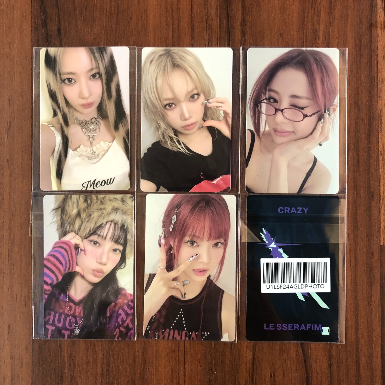 レア❣️LE SSERAFIM❣️ホロトレカコンプリートWeverse global LE SSERAFIM - CRAZY WEVERSE SHOP LUCKYDRAW