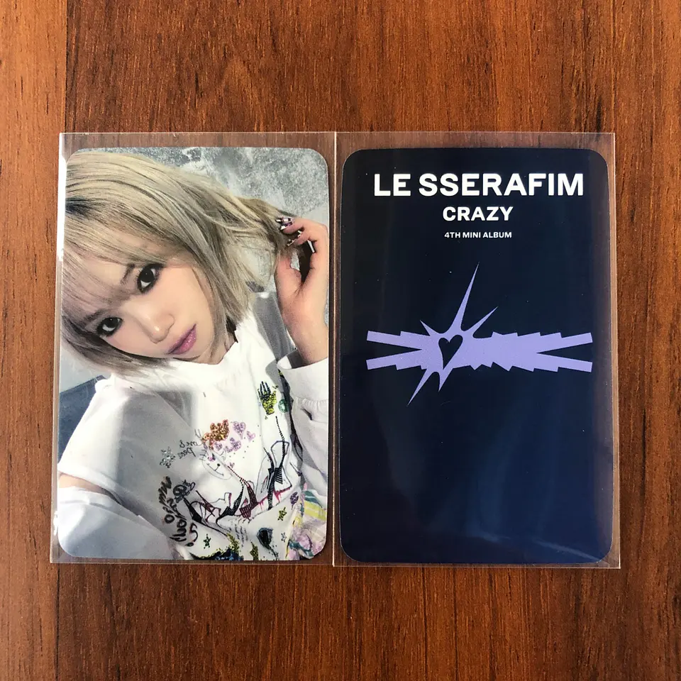 LE SSERAFIM - CRAZY SOUNDWAVE LUCKYDRAW R1 3