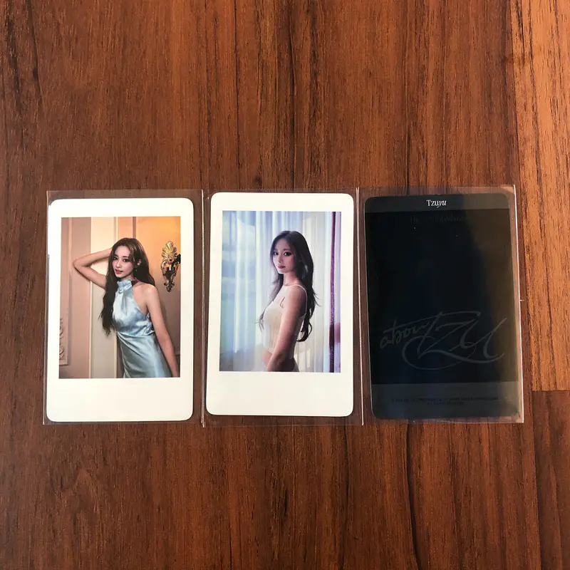 TZUYU ABOUTZU WITHMUU LUCKYDRAW POLAROID 1