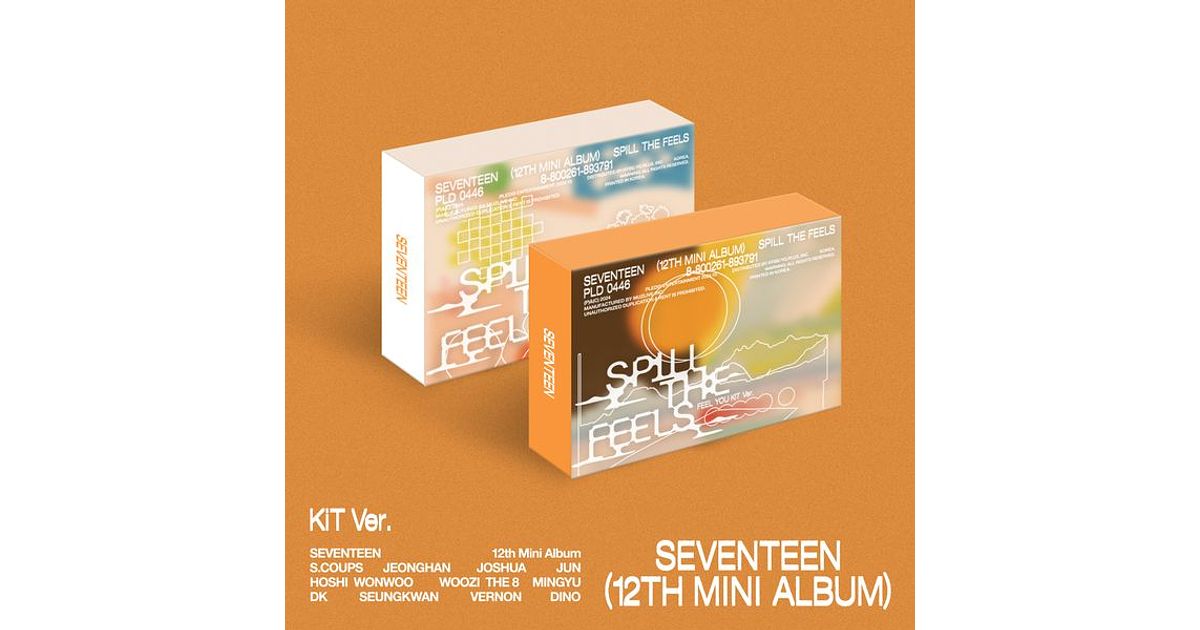 SEVENTEEN - SPILL THE FEELS (KIT Ver.) RANDOM