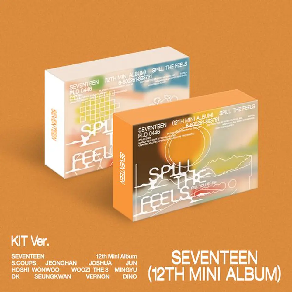 SEVENTEEN - SPILL THE FEELS (KIT Ver.) RANDOM 1