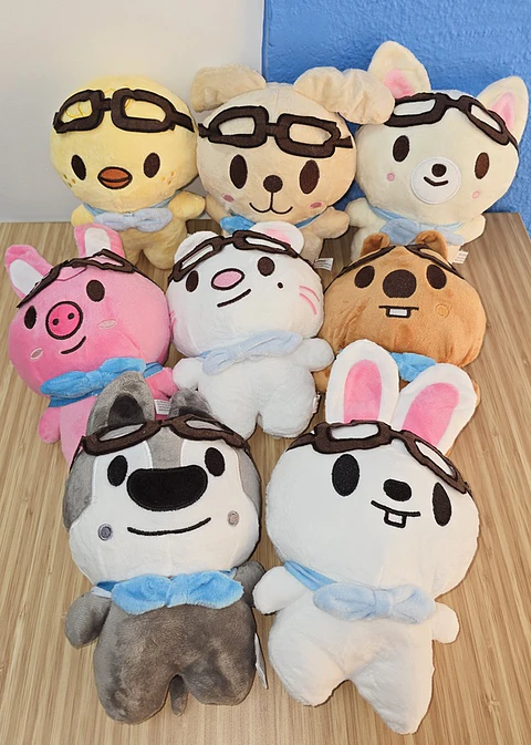 STRAY KIDS - PELUCHE SKZOO PILOT : FOR ★★★★★ 20CMS ALTERNATIVOS VER.2