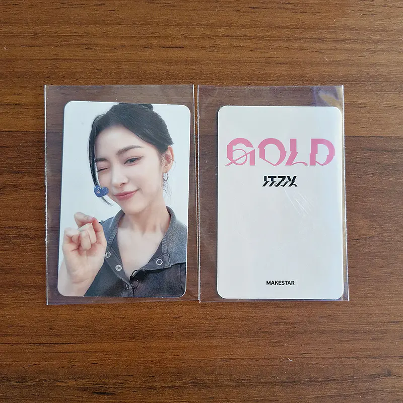 ITZY - GOLD MAKESTAR POB 3