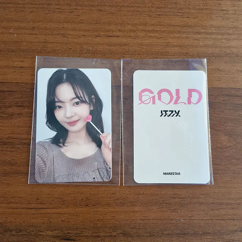 ITZY - GOLD MAKESTAR POB 4