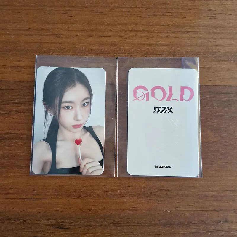 ITZY - GOLD MAKESTAR POB 5