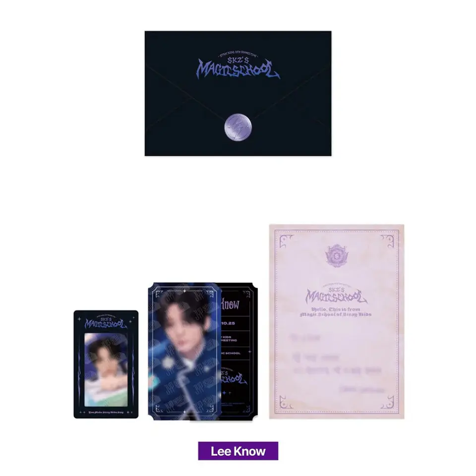 STRAY KIDS - SKZOO MAGIC SCHOOL ADMISSION SET 3
