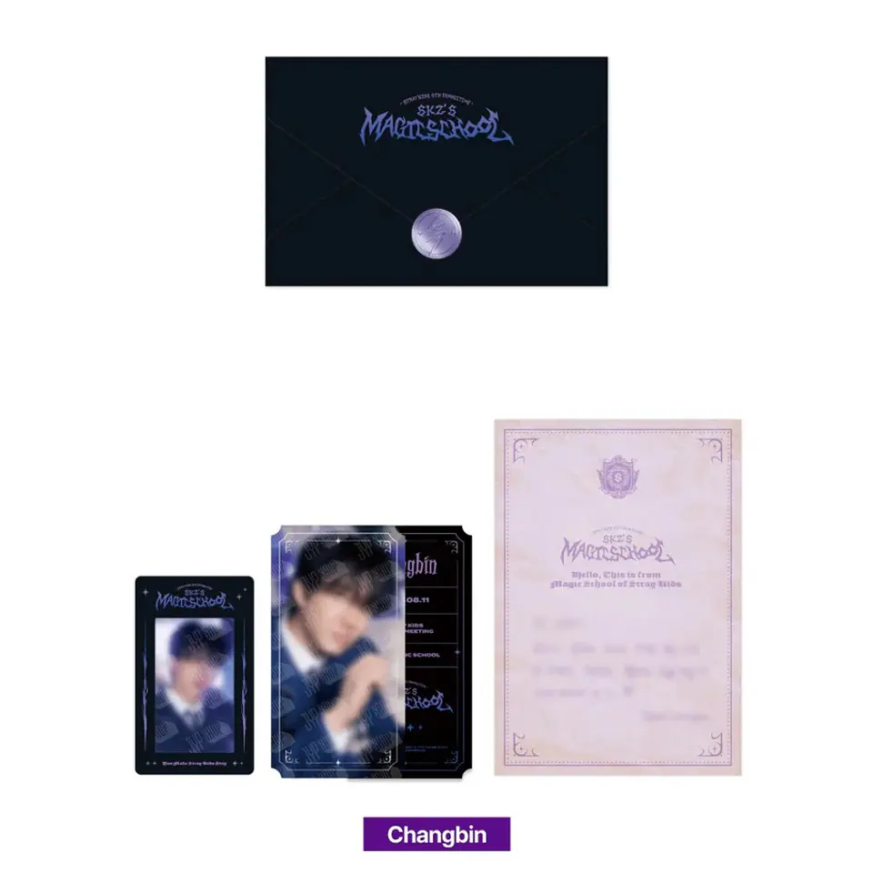 STRAY KIDS - SKZOO MAGIC SCHOOL ADMISSION SET 4