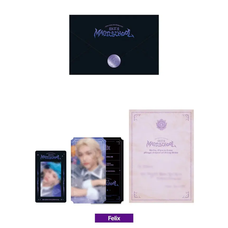 STRAY KIDS - SKZOO MAGIC SCHOOL ADMISSION SET 7