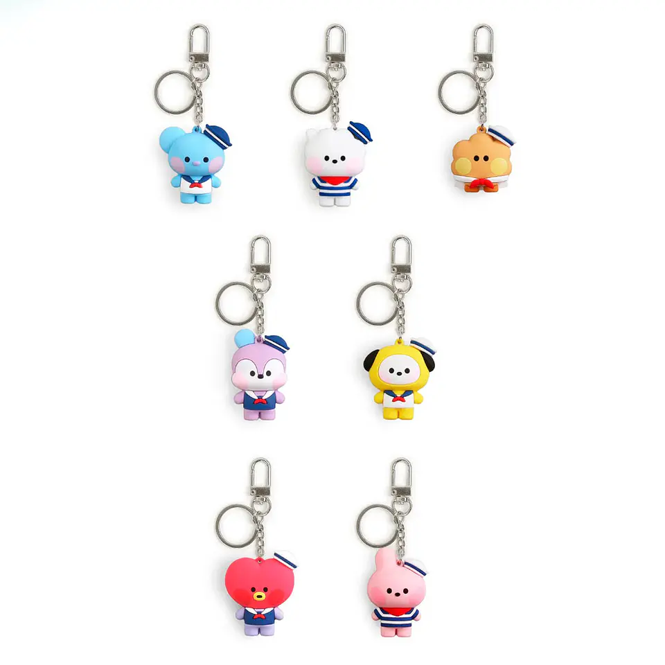 BT21 OFFICIAL - FIGURE KEYRING (MARINE) 1