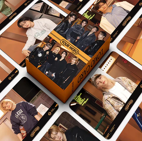 LOMOCARD STRAY KIDS - YOUR HERO
