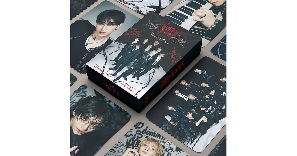 Photo Card Stray Kids Cartes Photos Stray Kids - Lot 55 Cartes Lomo Kpop Pour Collection Et Décoration Chambre Lot Cartes Lomo Kpop