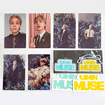 BTS JIMIN - MUSE WEVERSE + EARLY BIRD PHOTOCARD SET