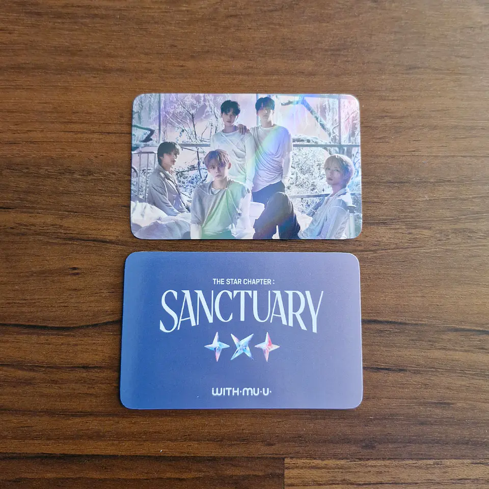 TXT - THE STAR CHAPTER : SANCTUARY WITHMUU POB HOLOGRAM 5