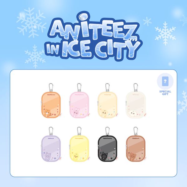 ateez aniteez pvcポーチ ヨサン 新品未開封 ATEEZ - ANITEEZ IN ICE CITY PVC POUCH JP Ver.