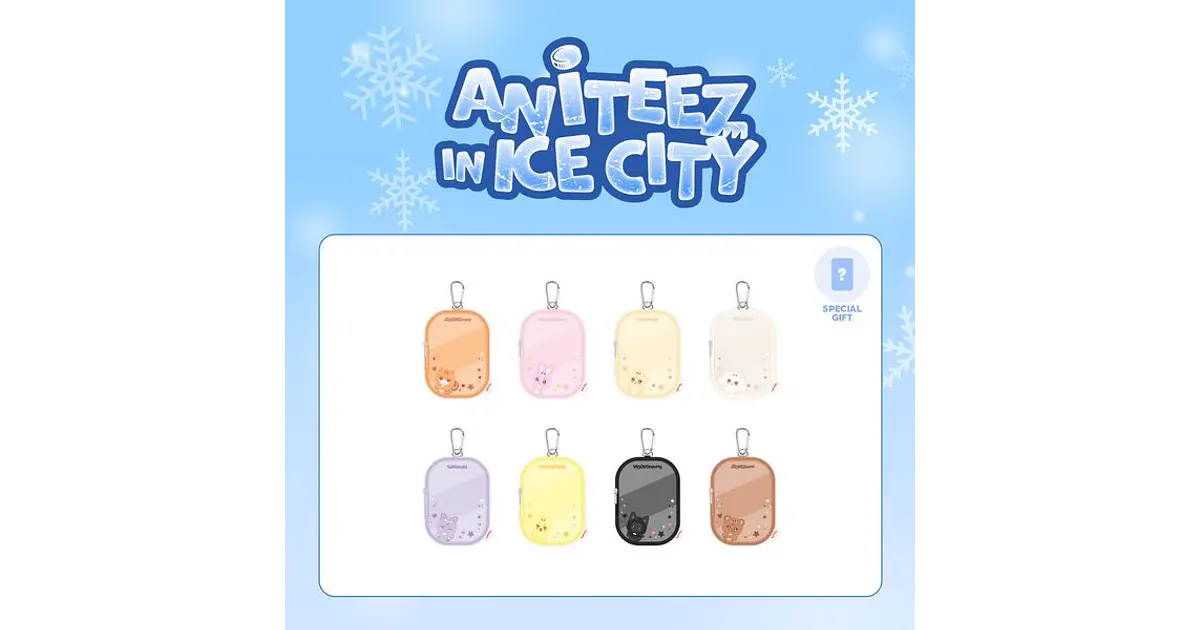 ATEEZ - ANITEEZ IN ICE CITY PVC POUCH JP Ver.