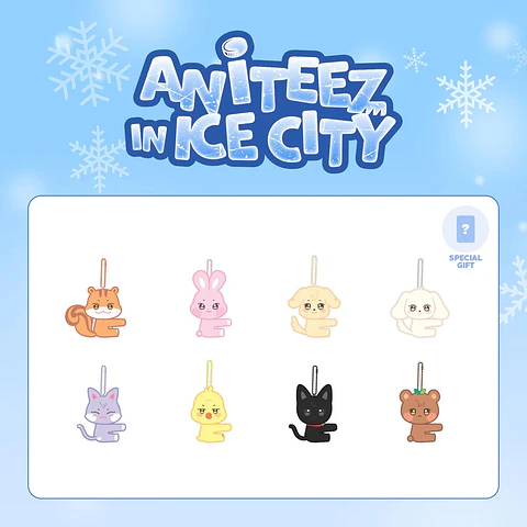 ATEEZ - ANITEEZ IN ICE CITY PLUSH PHOTOCARD HOLDER