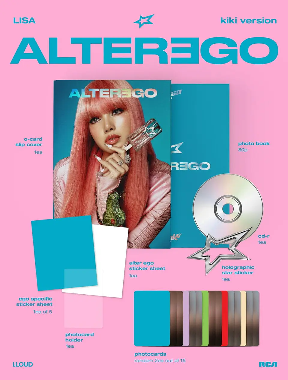 BLACKPINK LISA - ALTER EGO (PHOTOBOOK Ver.) 6