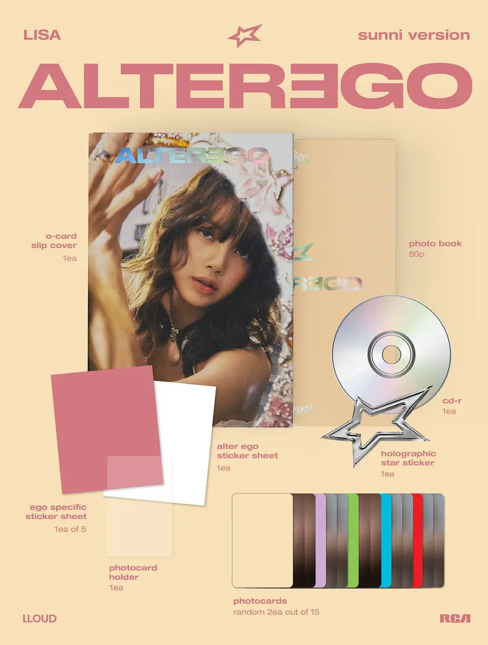 BLACKPINK LISA - ALTER EGO (PHOTOBOOK Ver.) 9