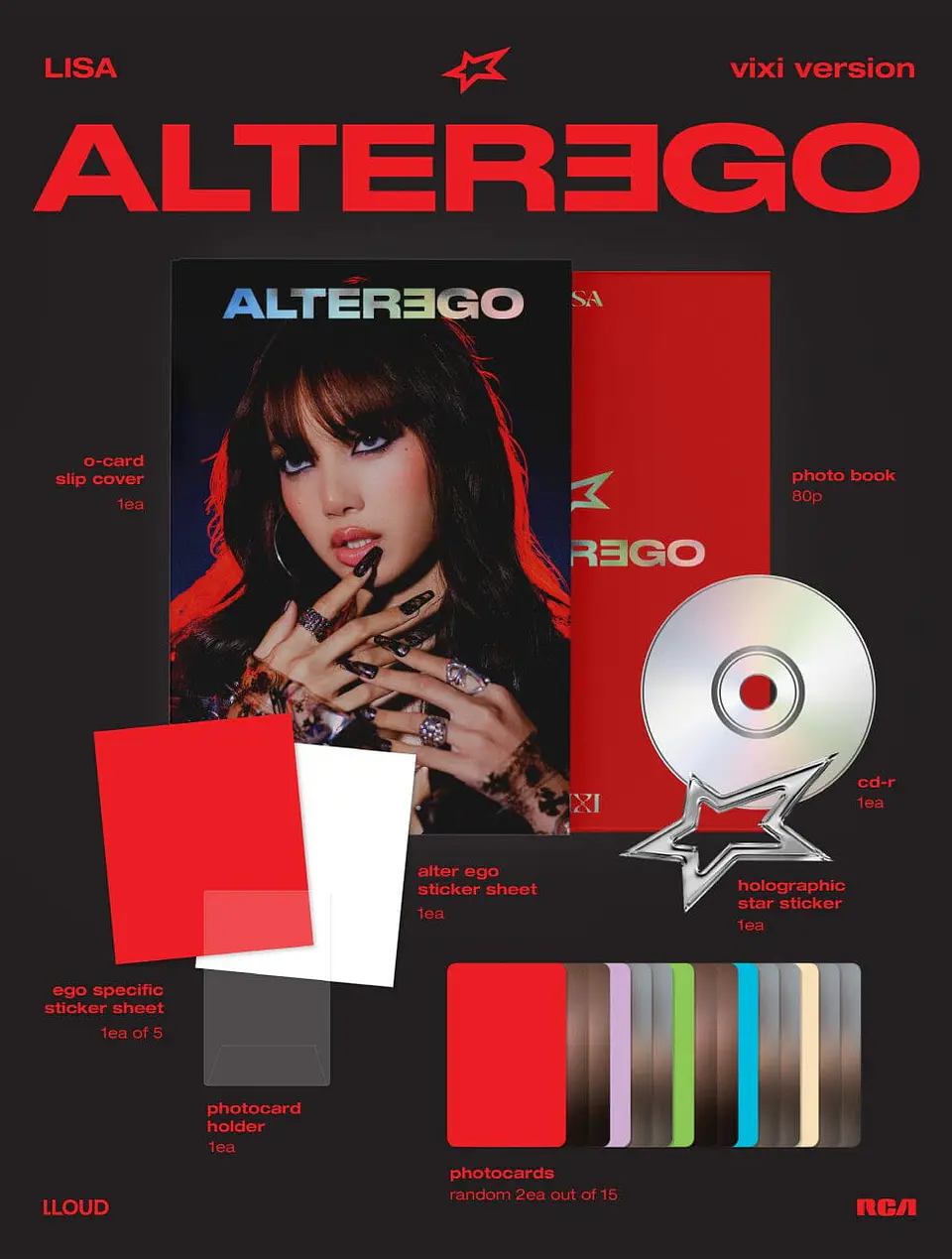 BLACKPINK LISA - ALTER EGO (PHOTOBOOK Ver.) 10