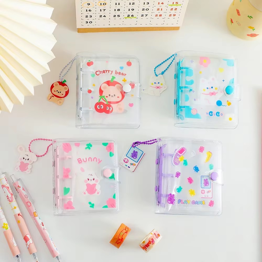 BINDER TRANSPARENTE 1 ESPACIO